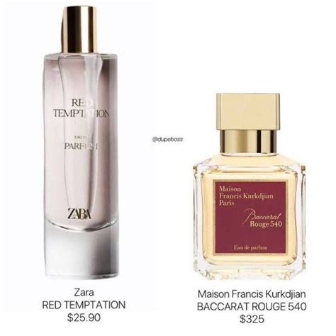 zara perfume dupe for baccarat rouge|baccarat rouge 540 knock off.